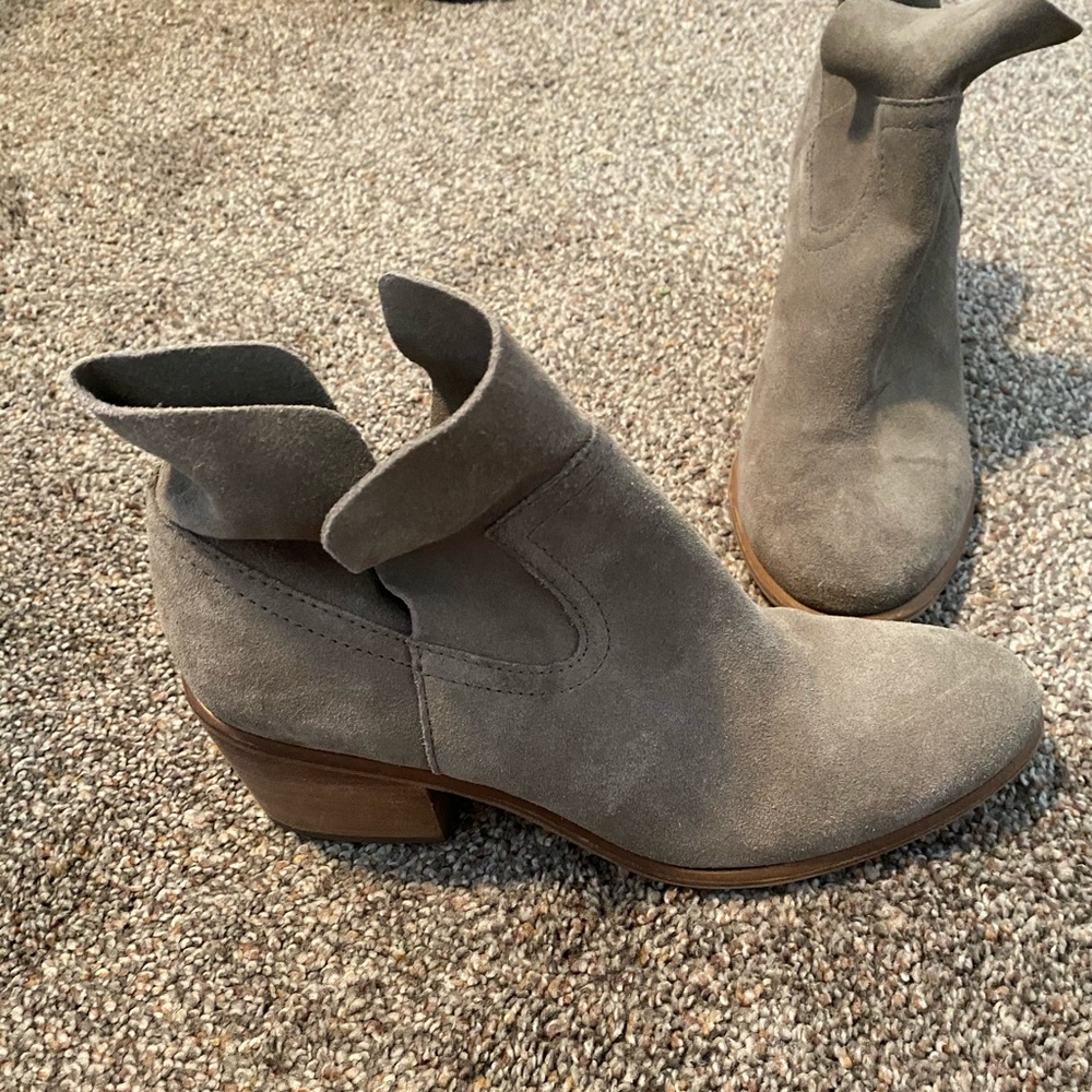 BP leather ankle booties
